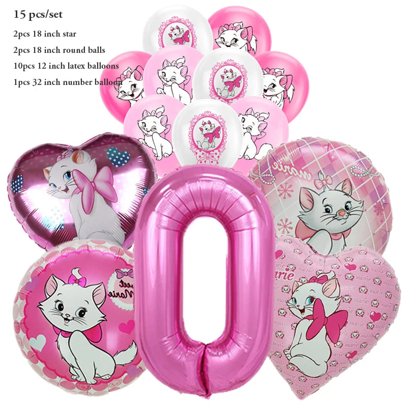 Kit Balões Gata Marie