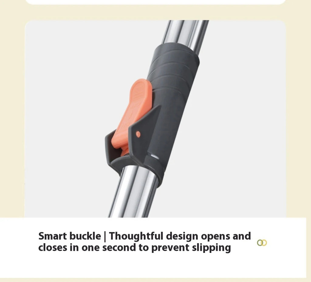 Conjunto de esfregão giratório balde separação de sujeira + garrafa de adição de produtos