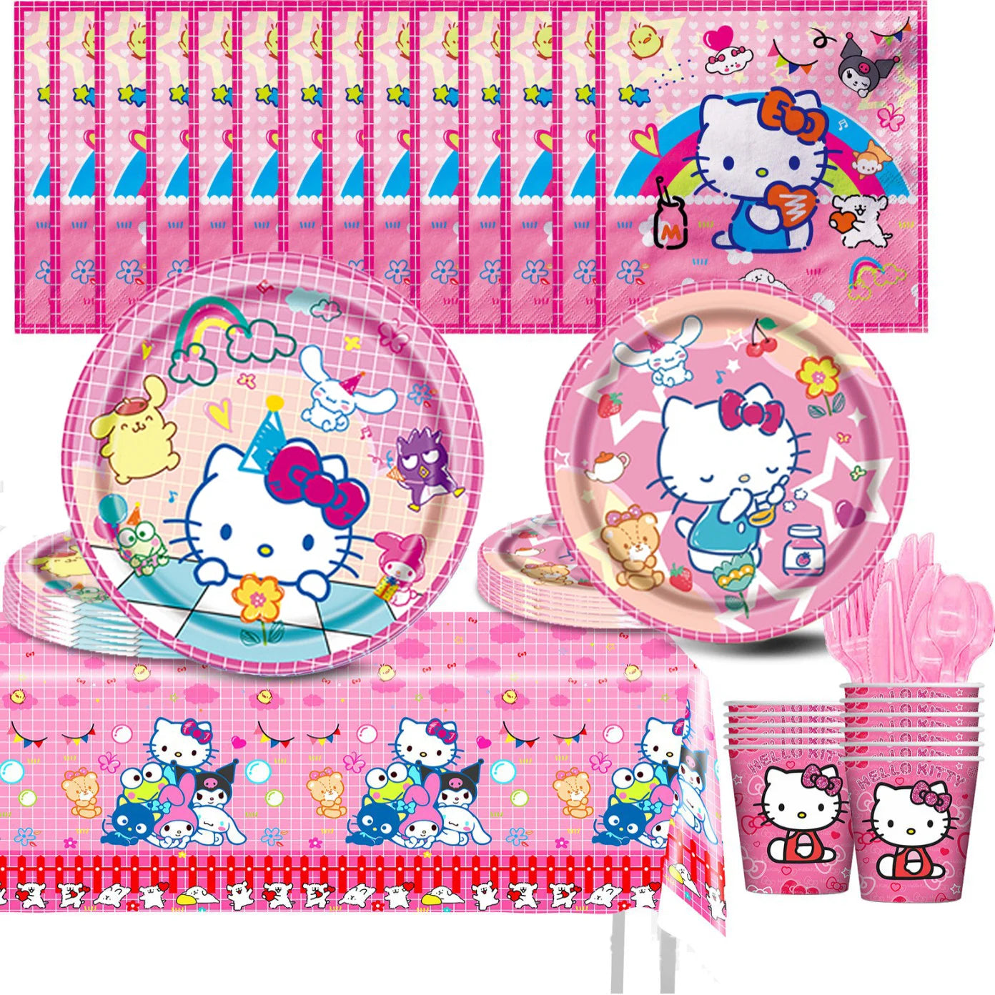 Kit Festa Completa Hello Kitty