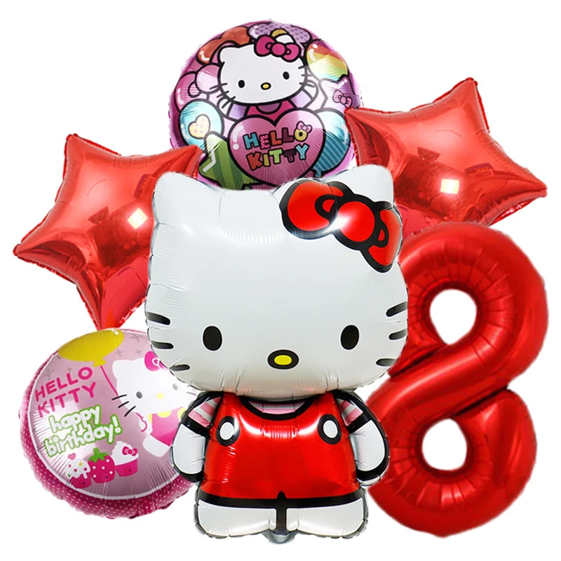 Kit Hello Kitty com Número