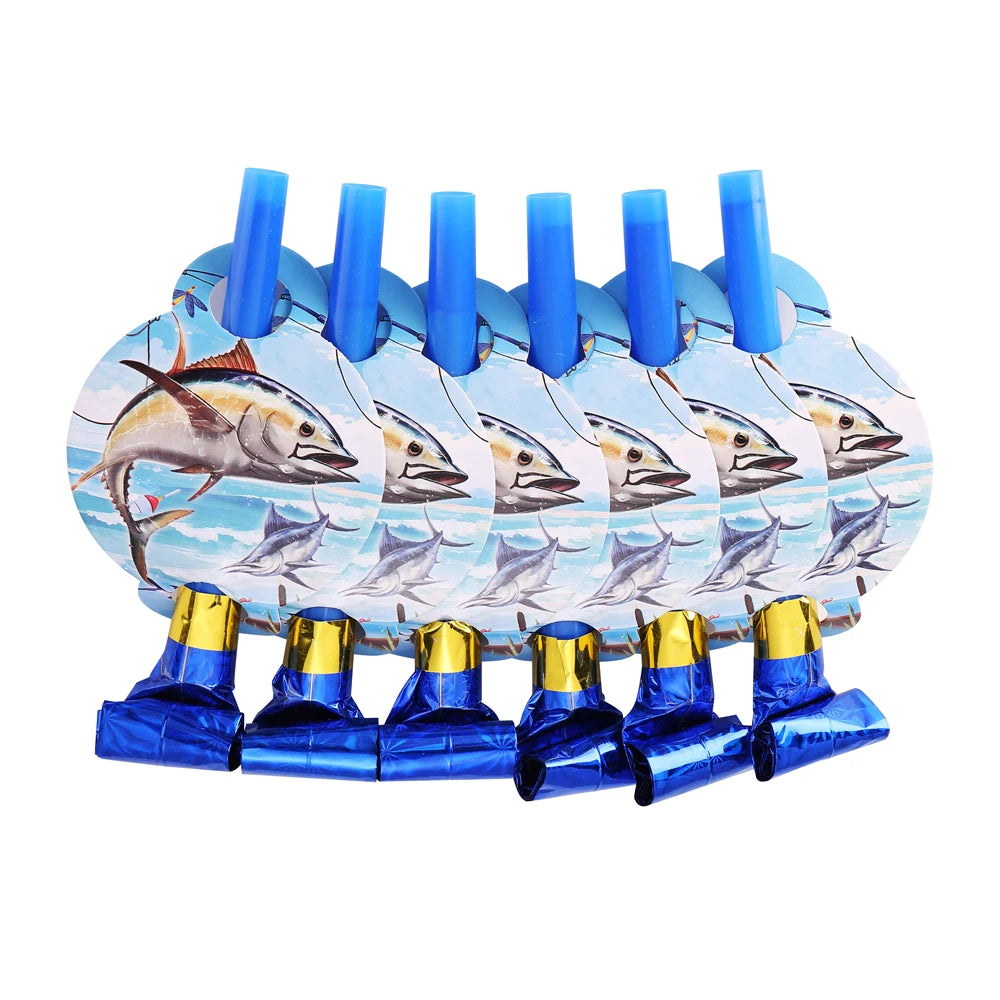 Kit Balões Metalizados Peixe – Decoração Festa Pescaria