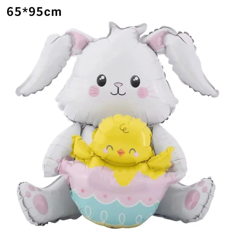 Decoração com Balões de Páscoa