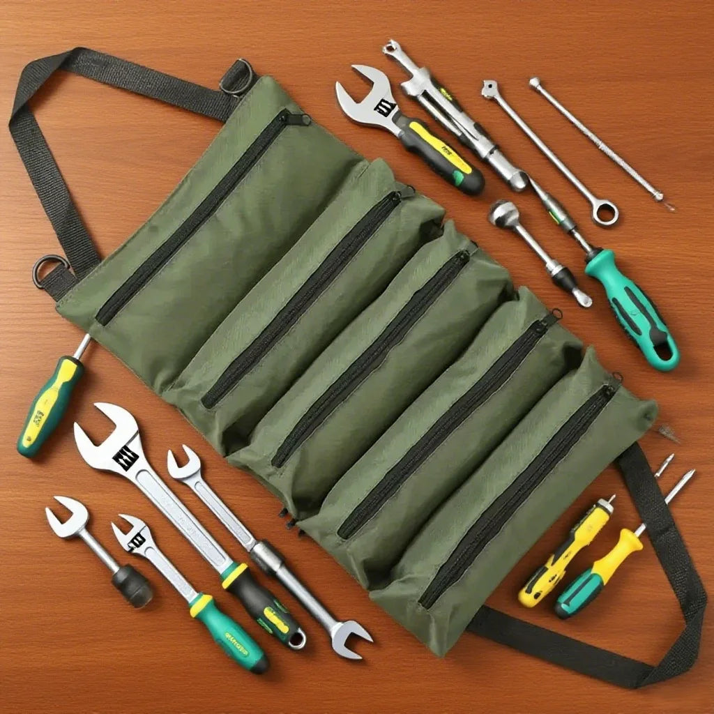 Bolsa de ferramentas dobrável / organizador de ferramentas portátil