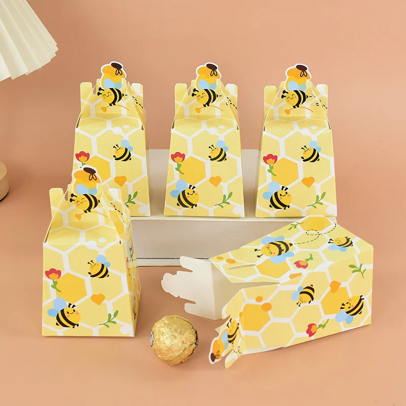 Caixa de Doces Abelhinha – Kit com 10, 30 ou 50 Unidades