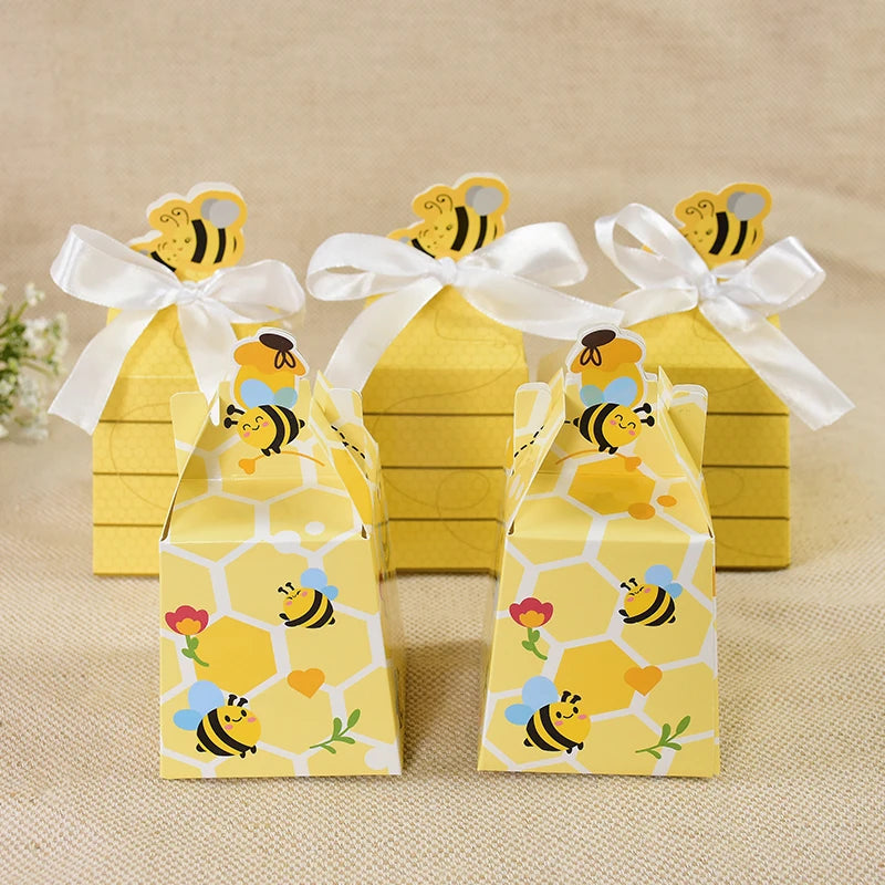 Caixa de Doces Abelhinha – Kit com 10, 30 ou 50 Unidades