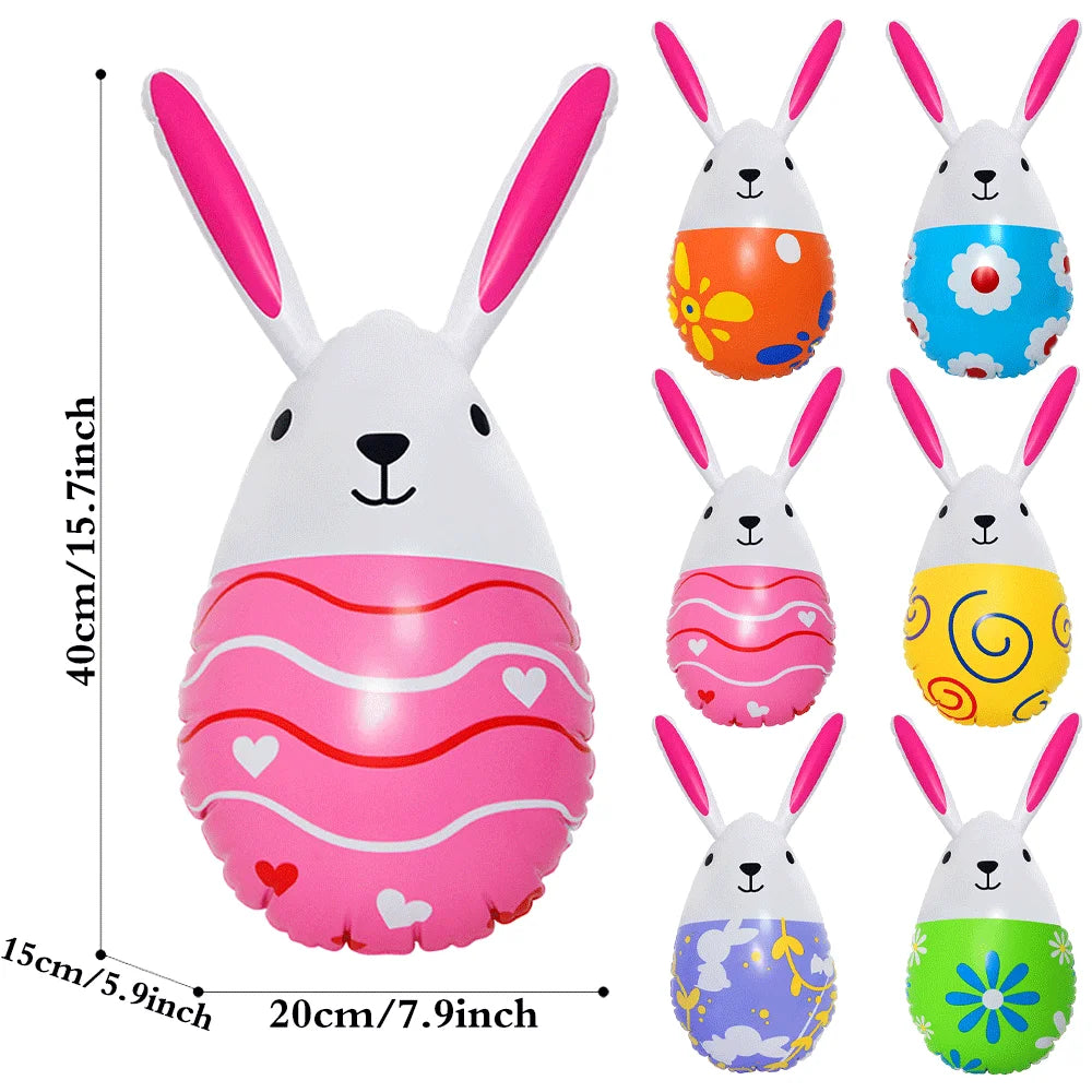 Par de Coelhos Infláveis (40 cm)