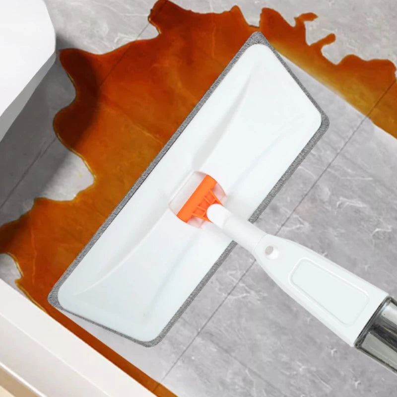 Mop spray com almofada de microfibra substituível