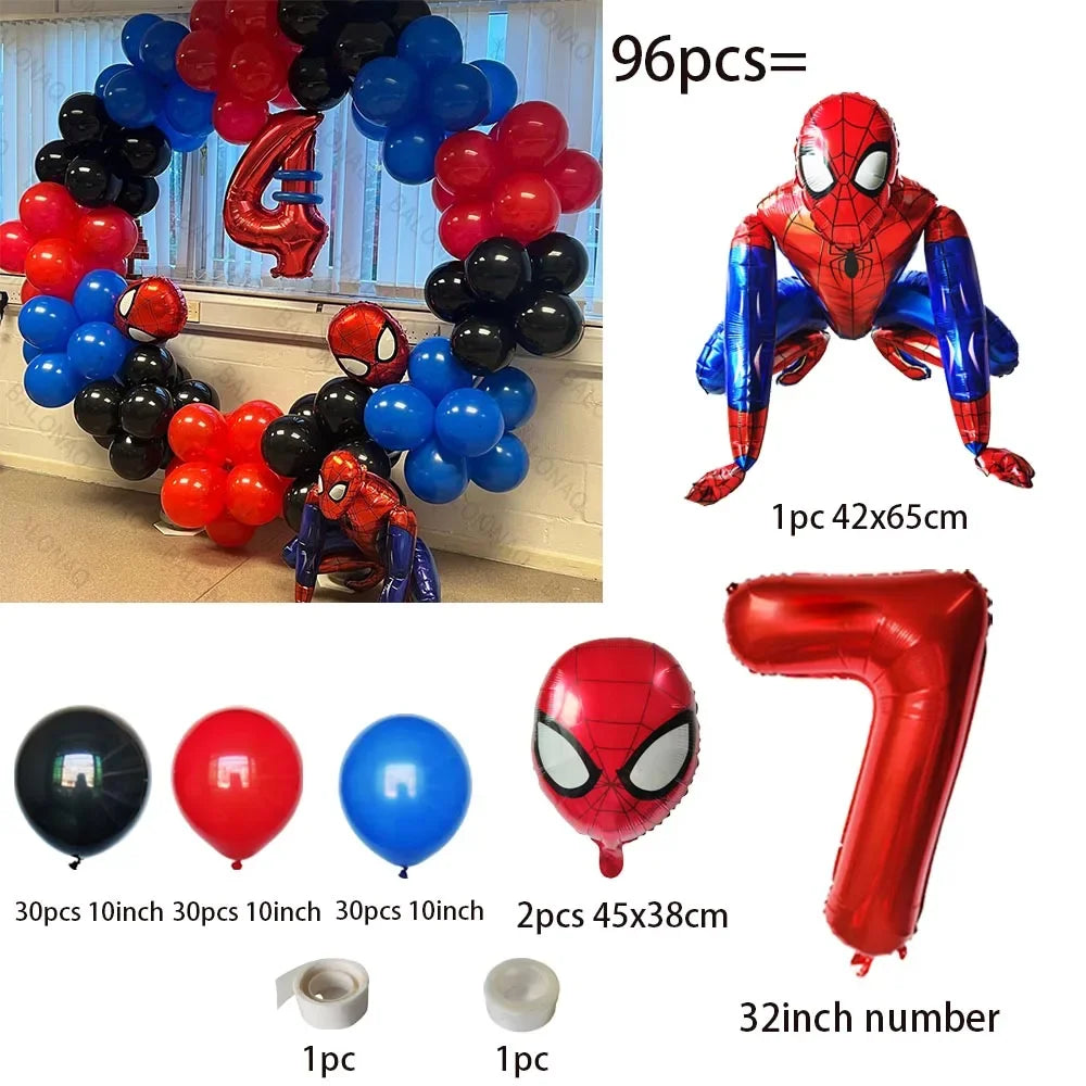 Kit de Balões Homem-Aranha