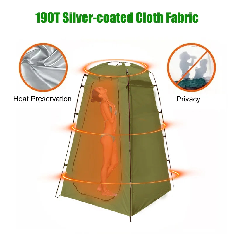 Tenda vestuário à prova dágua para acampamento banheiro /chuveiro