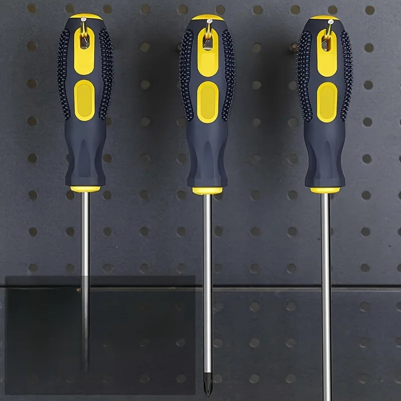 Conjunto de chave de fenda de ponta magnética, Phillips e plana, aperto de almofada profissional |   Conjunto de ferramentas manuais