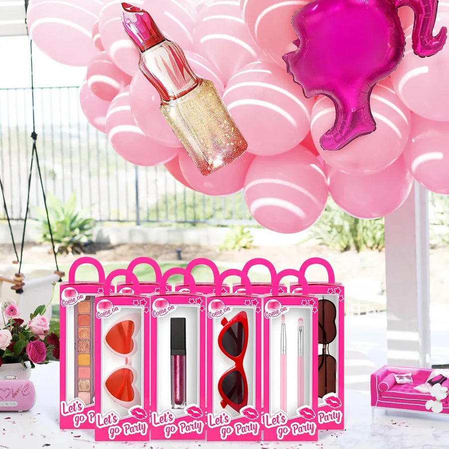 Kit 12 Caixas de Lembrancinhas "Pink Doll"