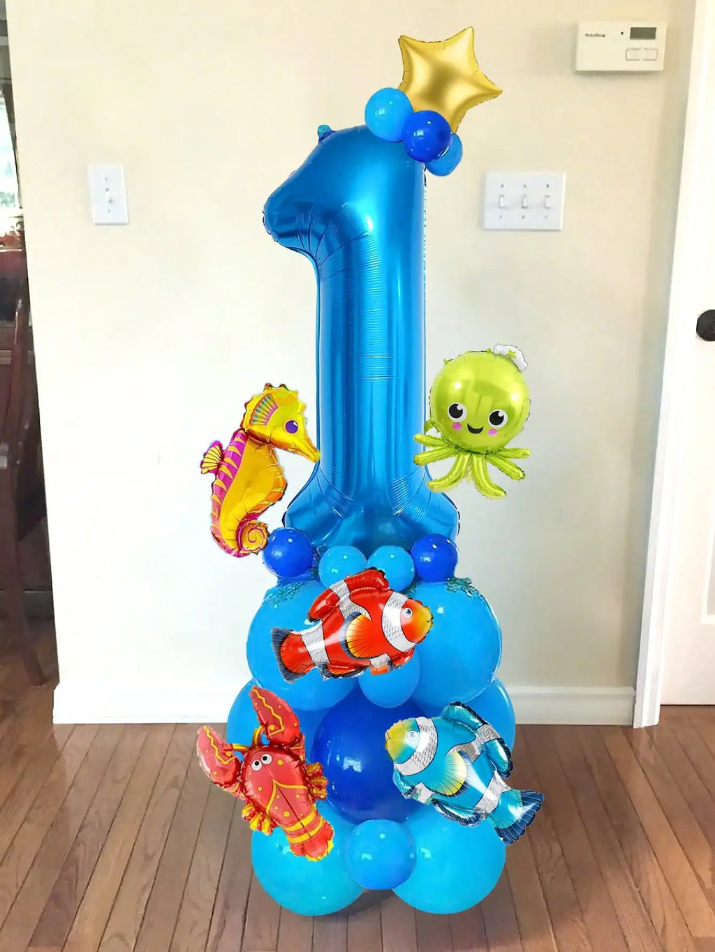 Kit Balões Animais Marinhos (24 Peças)