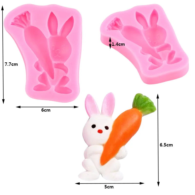 Molde de Silicone páscoa